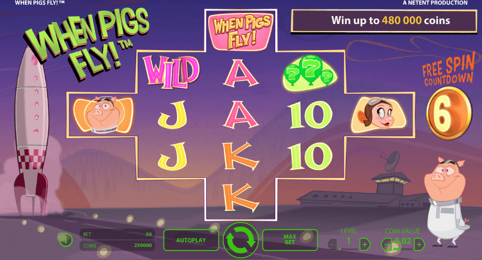 When Pigs Fly slot