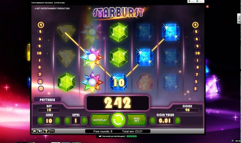 Starburst Slot 🎖️ Play NetEnt's Iconic Video Slot Online