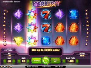 Starburst slot game