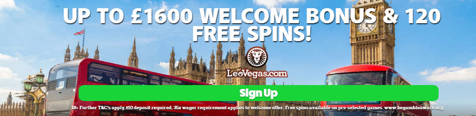 LeoVegas bonus