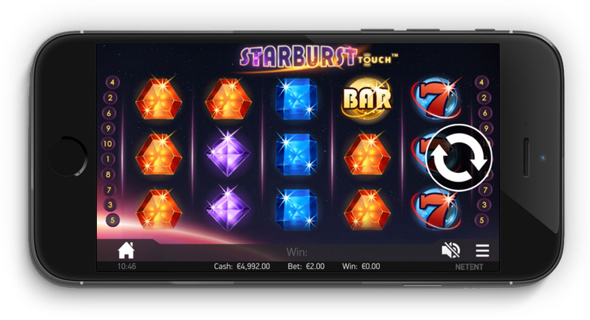 Starburst mobile slot